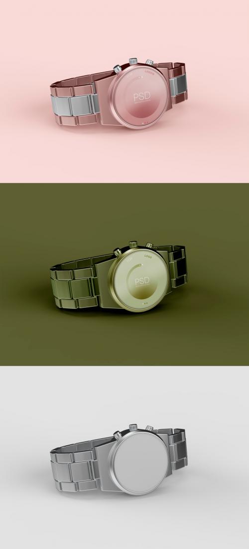 Adobe Stock - 3D Modern Smartwatch Mockup - 473154648