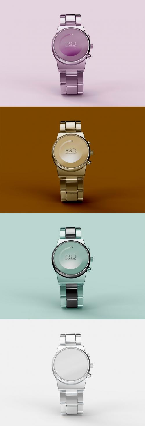 Adobe Stock - 3D Modern Smartwatch Screen Mockup - 473154668