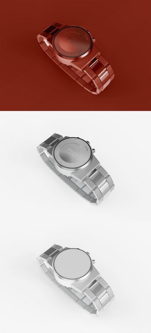 Adobe Stock - 3D Smartwatch Mockup - 473154669