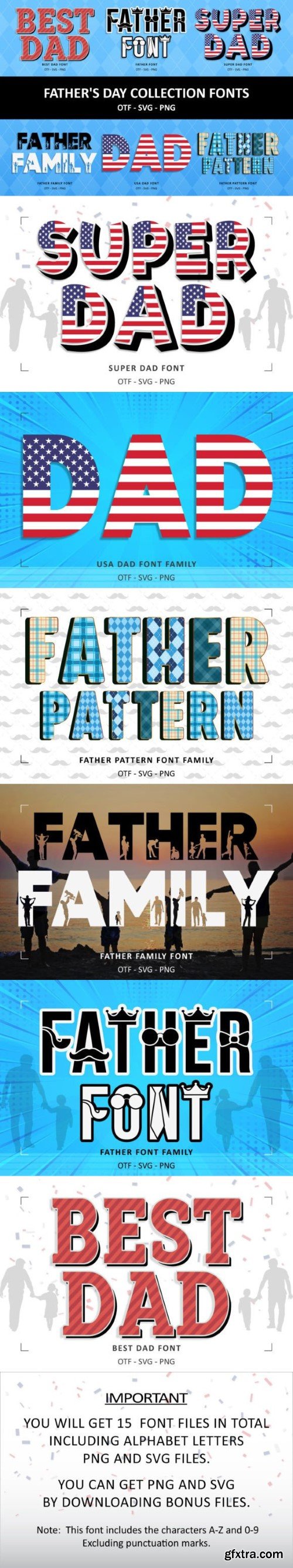 Father\'s Day Collection Font