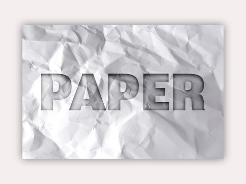 Adobe Stock - Paper Text Effect - 473613471
