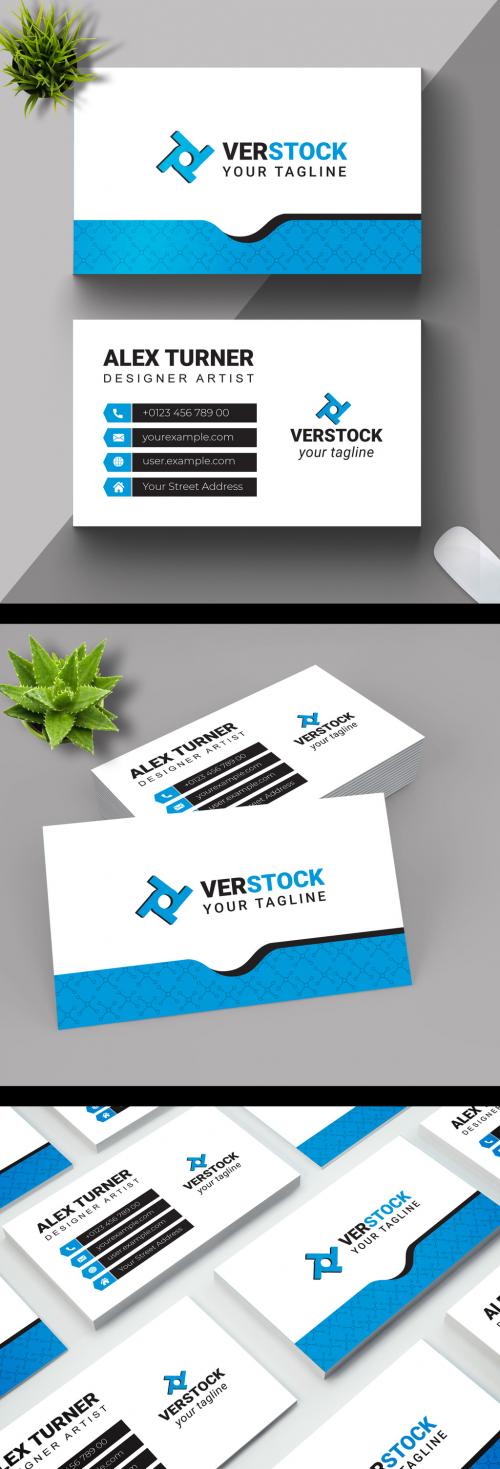 Adobe Stock - New Business Card Design Layout - 473614812