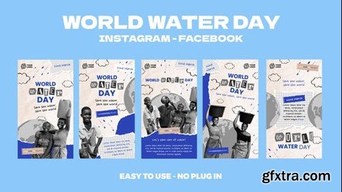 Videohive World Water Day Instagram Reel 51210531