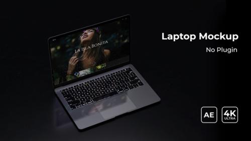 Videohive - Laptop Mockup 4K | Web Promo - 51103765