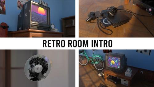 Videohive - Retro Room Intro - 51128658