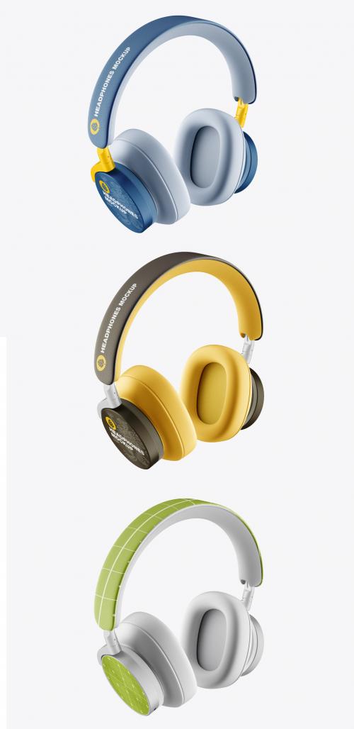 Adobe Stock - Headphones Mockup - 473841300