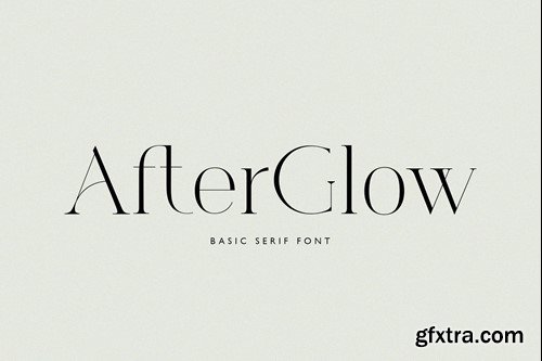 Afterglow Elegant Serif FE4JUA9