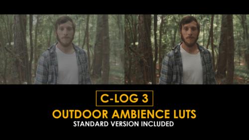 Videohive - C-Log3 Outdoor Ambience and Standard Color LUTs - 51169951