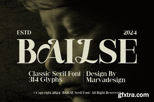 Bailse - Serif Font 887GD23