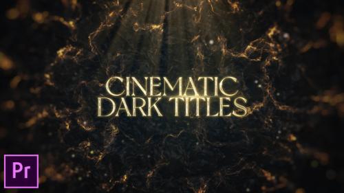 Videohive - Cinematic Dark Titles - Premiere Pro - 51213460