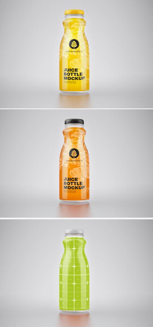 Adobe Stock - Orange Juice Bottle Mockup - 474281189