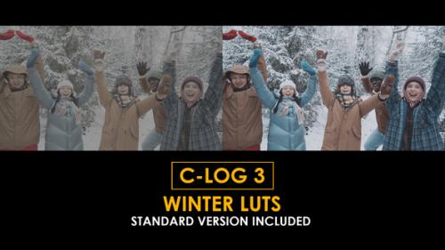Videohive - C-Log3 Winter and Standard LUTs - 51223152