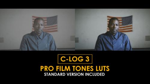 Videohive - C-Log3 Pro Film Tones and Standard Color LUTs - 51227291