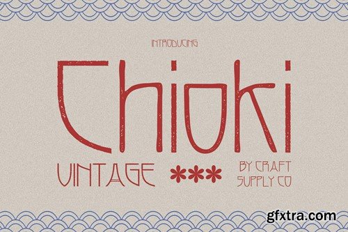 Chioki Vintage MU6FCSU