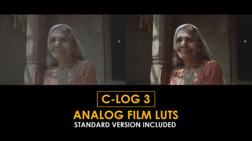 Videohive - C-Log3 Analog Film and Standard Color LUTs - 51228690