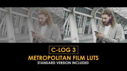 Videohive - C-Log3 Metropolitan and Standard LUTs - 51146086