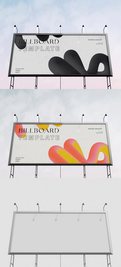 Adobe Stock - 3D Advertising Billboard Mockup - 475617577
