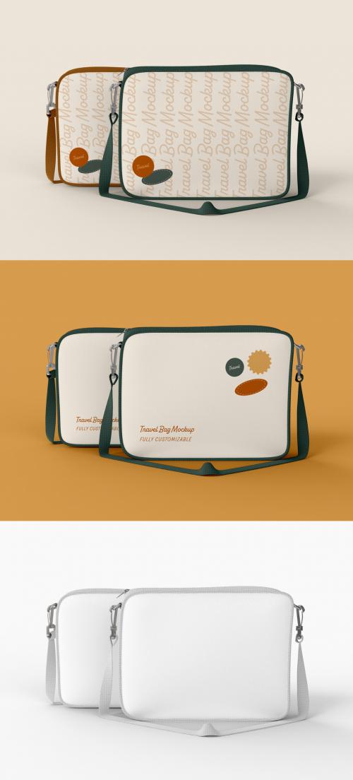 Adobe Stock - Two Travel Bags Mockup - 476112899