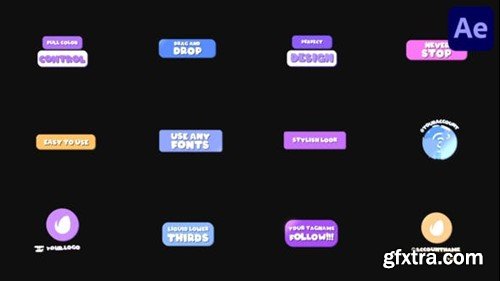 Videohive Juicy Titles And Lower Thirds for After Effects 51268535