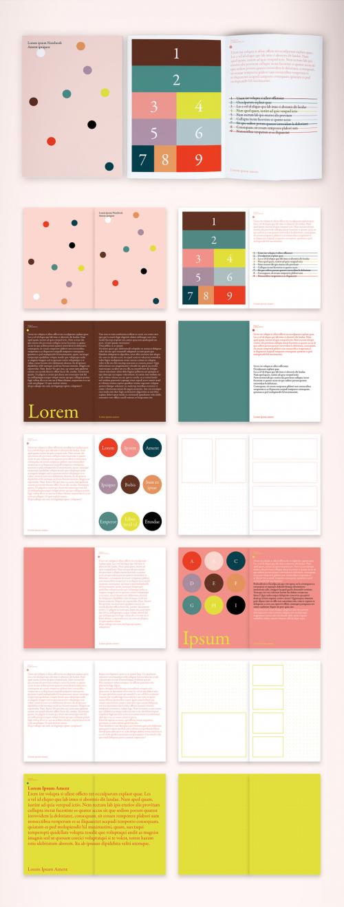 Adobe Stock - Colorful Notebook for Workshops Sessions - 476114325