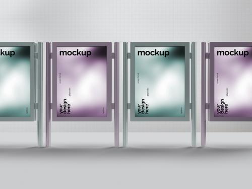 Adobe Stock - Citylight Poster Mockup - 476312054