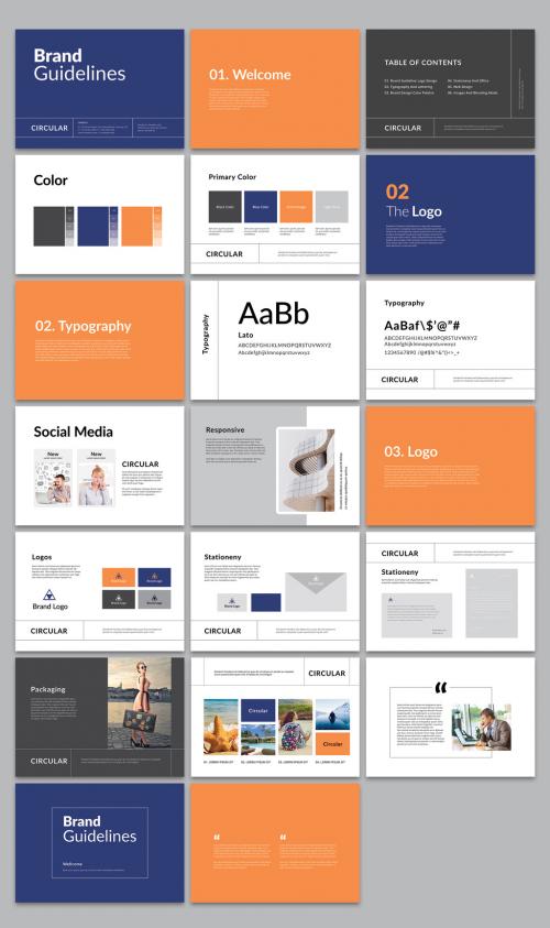 Adobe Stock - Brand Guidelines Layout - 476312089