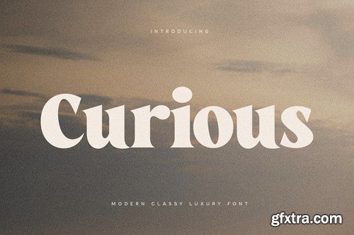 Curious - Modern Classy Luxury Font 648DUDK
