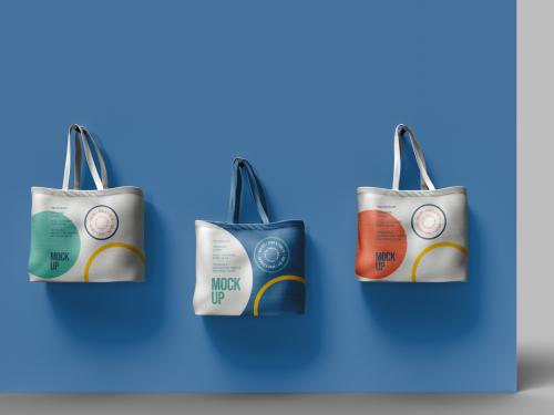 Adobe Stock - Canvas Bags Mockup Design - 477202943