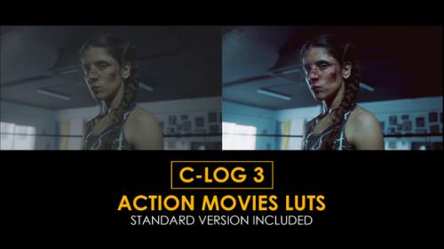 Videohive - C-Log3 Action Movies and Standard LUTs - 51279468