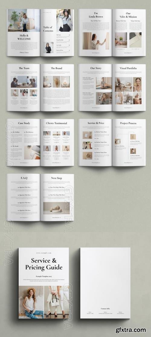 Service and Pricing Guide Template 757185368