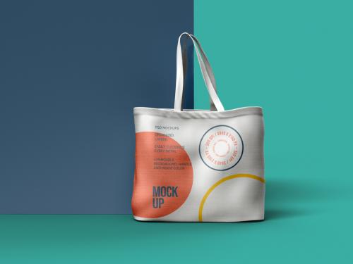 Adobe Stock - Canvas Bag Mockup Design - 477202981