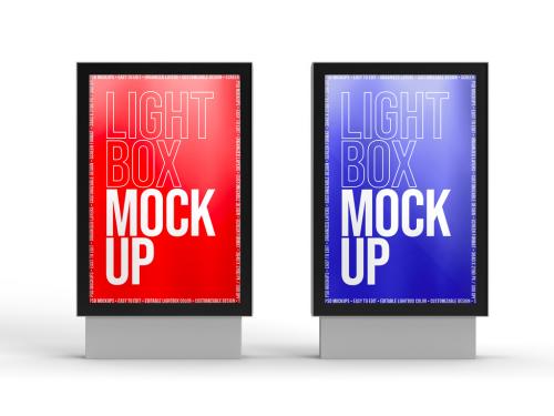 Adobe Stock - Lightbox Mockup - 477368579