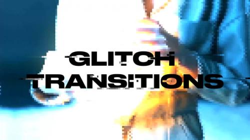 Videohive - Glitch Transitions - 51283835