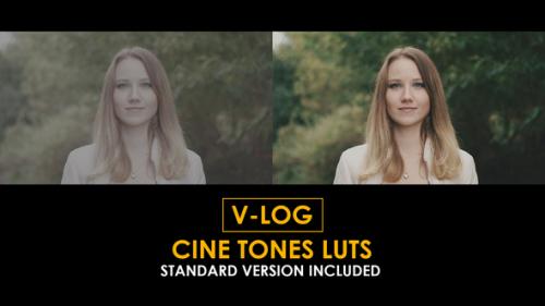 Videohive - V-Log Cine Tones and Standard LUTs - 51297610