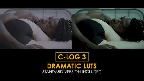 Videohive - C-Log3 Dramatic and Standard Color LUTs - 51303068
