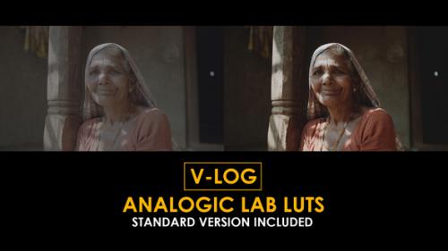 Videohive - V-Log Analogic Lab and Standard Color LUTs - 51303131