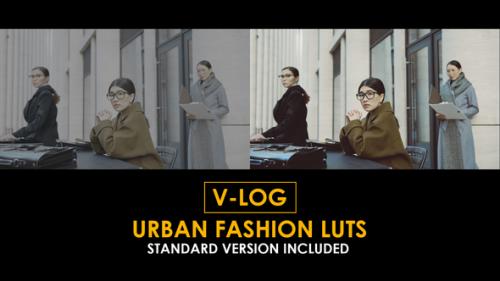 Videohive - V-Log Urban Fashion and Standard Color LUTs - 51303382