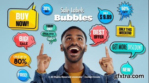 Videohive Sale Labels Bubbles 51317625