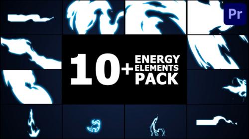 Videohive - Energy Elements Pack | Premiere Pro MOGRT - 51236562