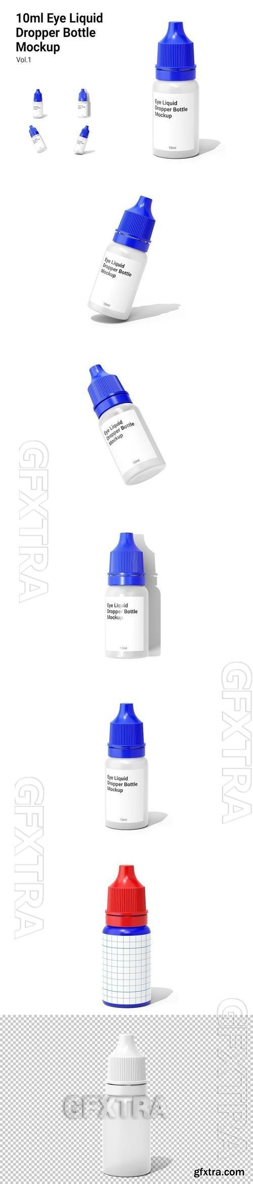 Eye Liquid Dropper Bottle Mockup Vol.1 GJ37C2W