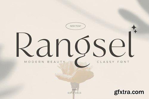 Rangsel - Modern Beauty Classy Font XV68ZJ3