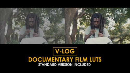 Videohive - V-Log Documentary Film and Standard Color LUTs - 51379205