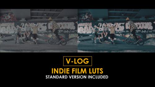 Videohive - V-Log Indie Film and Standard Color LUTs - 51379312