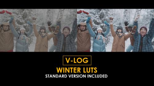 Videohive - V-Log Winter and Standard Color LUTs - 51379335