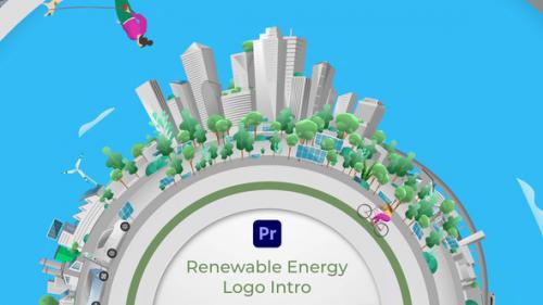Videohive - Renewable Energy Logo Intro - 51006810