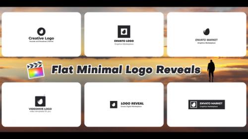 Videohive - Flat Minimal Logo Reveals | FCPX - 51315744