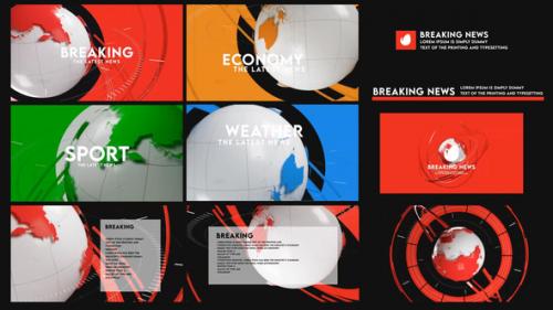 Videohive - Broadcast News Pack - 51329682