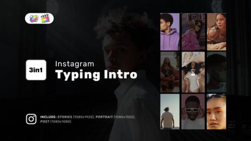Videohive - Instagram Typing Intro for FCP - 51357351