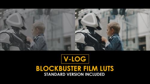Videohive - V-Log Blockbuster Films and Standard LUTs - 51362147