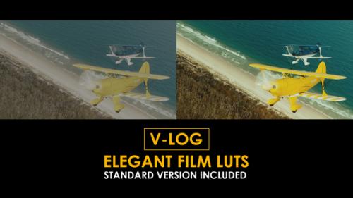 Videohive - V-Log Elegant Film and Standard LUTs - 51362300